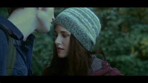 bella and edward kiss twilight eclipse gif | WiffleGif