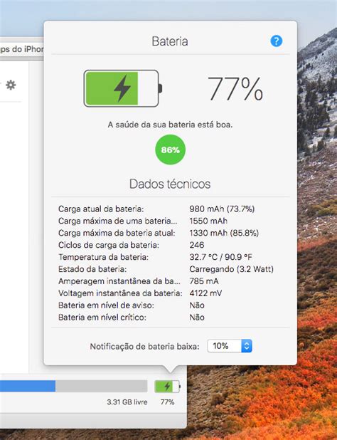 Como Descobrir O Estado Da Bateria Do Seu IPhone Blog Do IPhone