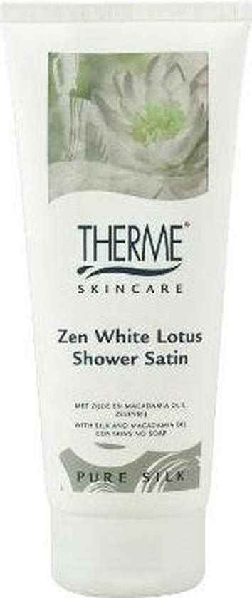 Therme Zen White Lotus Shower Satin 200 ml Douchecrème