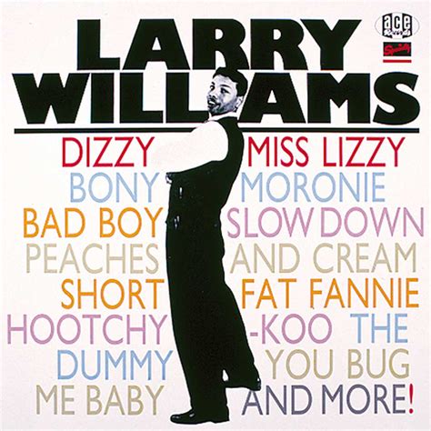 Larry Williams Dizzy Miss Lizzy Ace Records