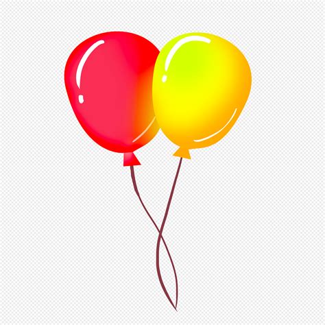 Yellow Balloon Png