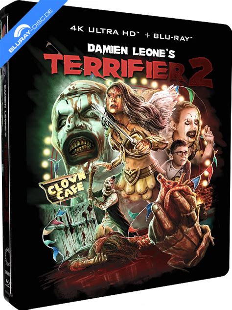 Terrifier 2 4K Unrated Limited Edition Alternative Steelbook 4K UHD