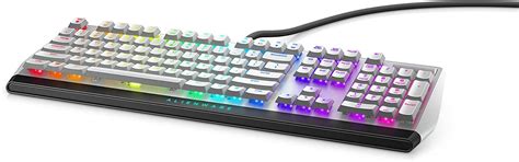 Alienware New Low-Profile RGB Gaming Keyboard AW510K Light, Alienfx Per ...