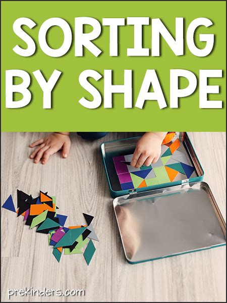 Shape Sorting - PreKinders Preschool Activities