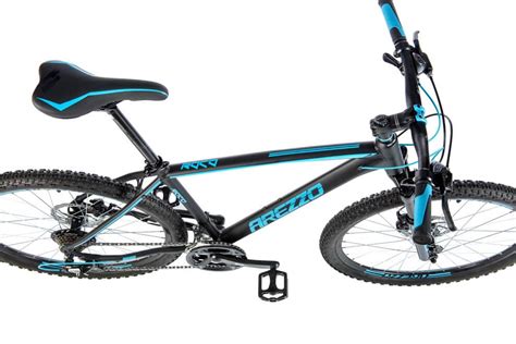 Bicicleta MTB Arezzo Roco Gent 26 Negru Mat Albastru EcoBike