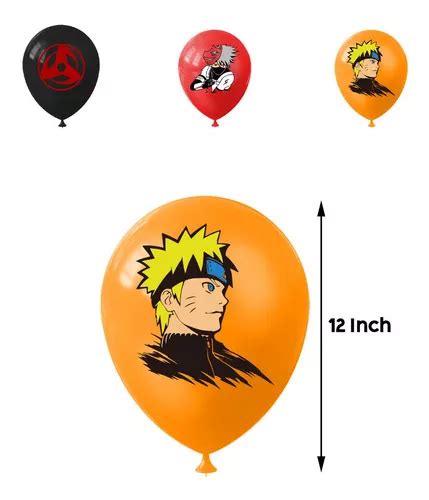 Pcs Globos Naruto Fiesta Decoraciones Cumplea Os Meses Sin Inter S