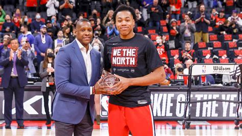 Raptors Scottie Barnes Wins 2021 22 NBA Rookie Of The Year Award