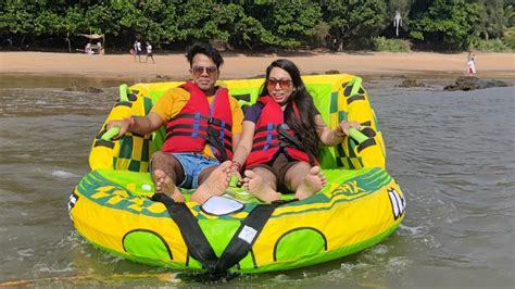 Gokarna Water Sports Om Beach Youtube Vlog Gokarna Watersport