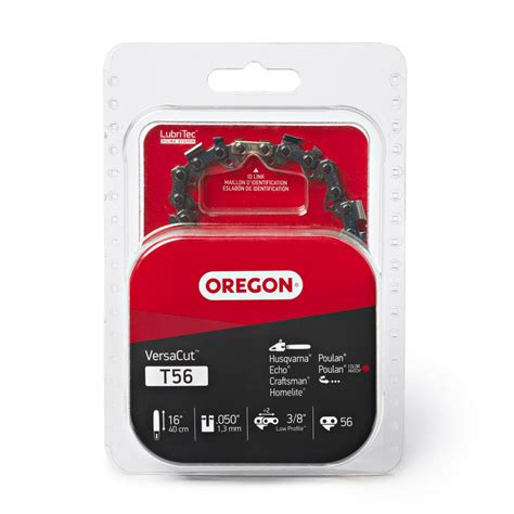 Oregon VersaCut 16 In Saw Chain T56 The Home Depot