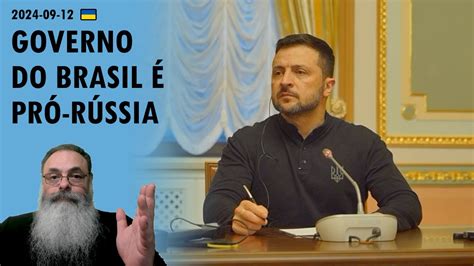 Ucr Nia Zelensky D Entrevista E Fala O Bvio Governo Do