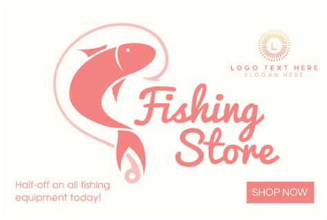 Fishing Hook Pinterest Cover Brandcrowd Pinterest Cover Maker