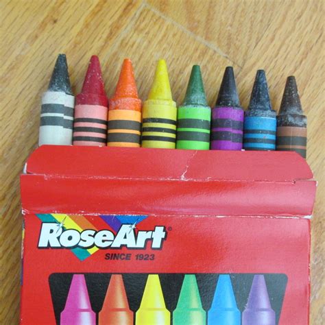 3 Boxes Of Crayons For Erin Rose Art 8 Ct Super Jumbo Crayola 8 Ct Large Crayola 16 Ct New