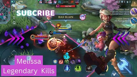 Melissa Mcl Gameplay Mobile Legends Bang Bang Tips For Mcl Youtube