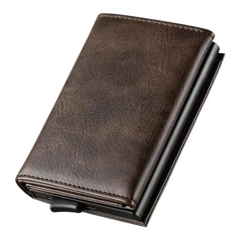 RFID Blocking Automatic Pop Up Wallet Fashion Accessories By