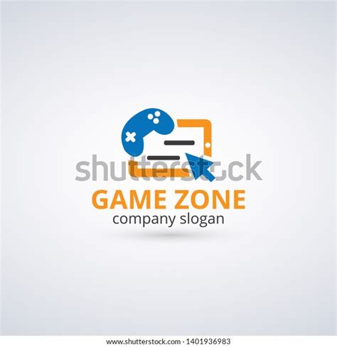 Game Zone Game Logo Template Stock Illustration 1401936983 Shutterstock