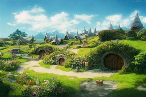 Hobbit Village 2 by NateKeith on DeviantArt