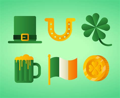 St Patricks Day Clipart Set 304762 Vector Art At Vecteezy