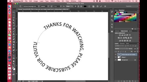 How To Create Round Logo In Photoshop Design Talk