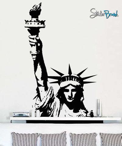 Vinyl Wall Art Decal Sticker Statue Of Liberty 136 Unique Wall Decals