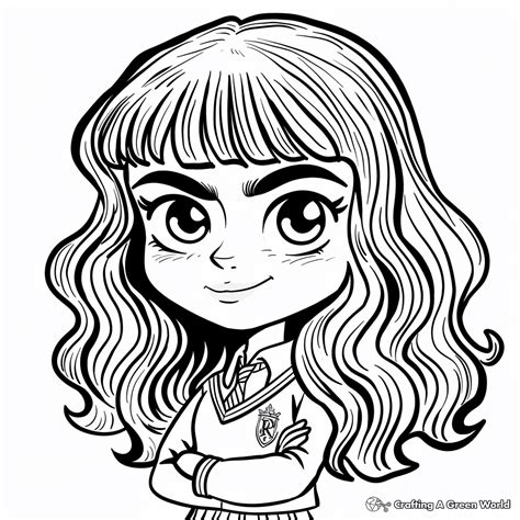 Hermione Coloring Pages Free And Printable