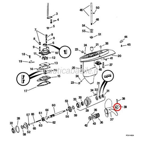 Dado Elica Evinrude Johnson Brp Brp Evinrud Nautica Basile