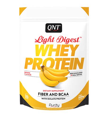 Qnt Light Digest Whey Protein Banana At Rs Unit Whey Protein