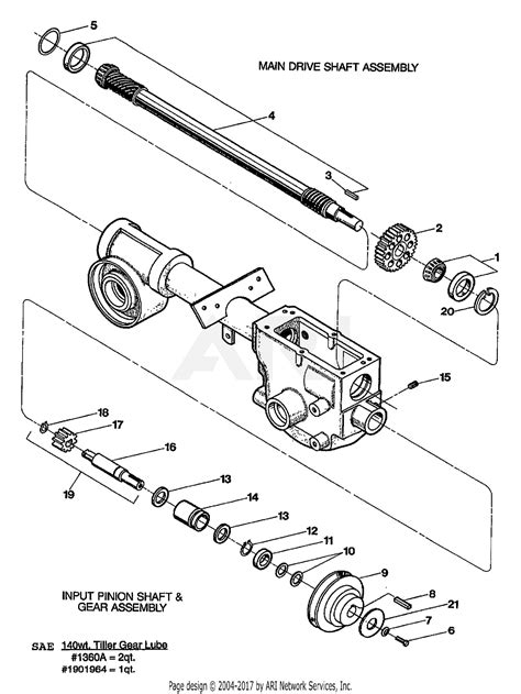 Troy Bilt 15008 Pony Vii Opc 5hpsn S0242650 S0254903 Parts Diagram