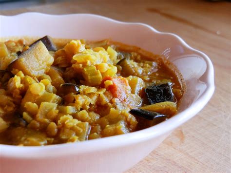 A Cozinha Da Ovelha Negra Caril De Beringela E Lentilhas Meatless Monday