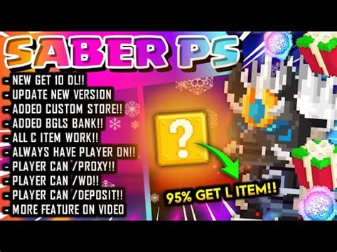 Server Seru New Growtopia Private Server Saber Ps Gtps