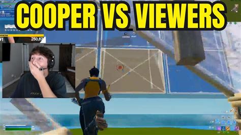 Cooper VS INSANE Viewer 1v1 Buildfights In The NEW SEASON YouTube