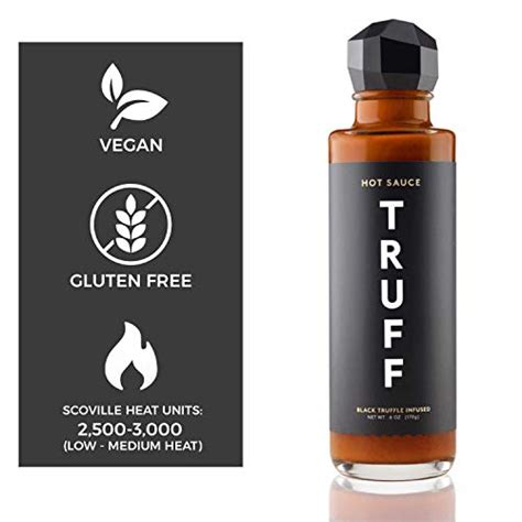 TRUFF Original Black Truffle Hot Sauce Pack Bundle Gourmet Hot Sauce Set Black Truffle And