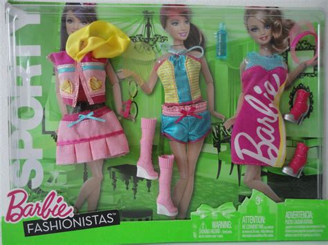 Barbie Fashionistas Sporty Fashion Asstn8322 T7490 Bd2010 Barbie Fashion Barbie Clothes