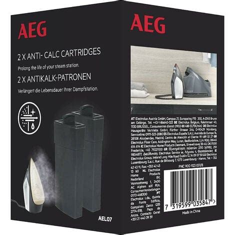 Aeg Ael Cartouche Anticalcaire Pour Centrale Vapeur