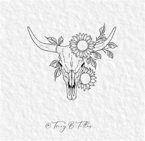 Pin By Sarah Lynn On Tats Cowgirl Tattoos Western Tattoos Cow Skull