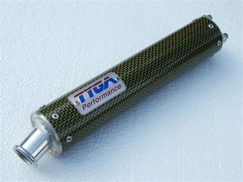 Silencer Carbon Kevlar Two Stroke Assy Jap Performance Tyga U K