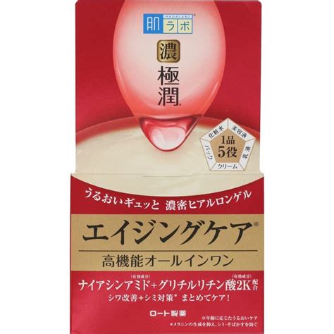 Rohto Hada Labo Gokujyun Aging Care Perfect Gel MOISTURISER 100g