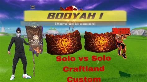 Solo Vs Solo Craftland Custom Riotffofficial Youtube