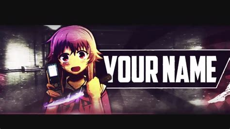 Banner Editable Anime Increible Free Download Youtube