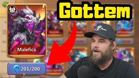 Double Evolved Malefica Finally Castle Clash YouTube