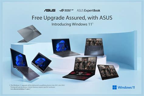 Windows 11 update for ASUS and ROG laptops to start on Oct. 5 - Technobaboy