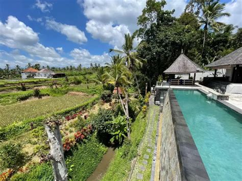 Villa View Sawah Di Ubud Bali Dijual Rumah Apartemen