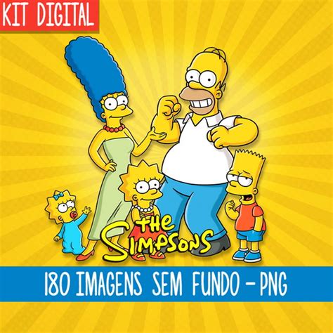 Os Simpsons Kit Digital COMPRE 1 GANHE 1 Elo7