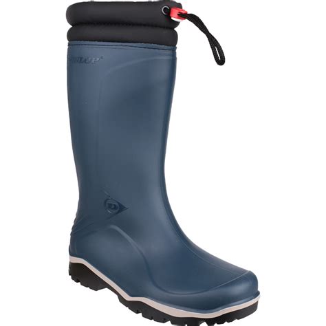 Dunlop K454061 Mens Blizzard Fur Lined Insulated Wellington Boot