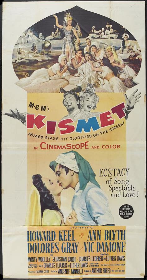 Kismet (1955) - Poster US - 2195*4183px