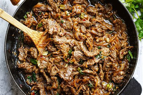 Onion Steak Stir Fry Recipe Beef Stir Fry Recipe Eatwell101