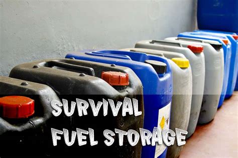 Safe Fuel Storage for Long-Term Survival - Die Hard Survivor