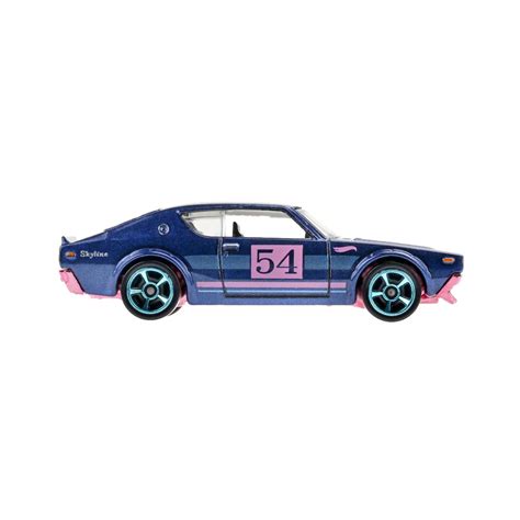 Carrinho Colecionável Hot Wheels Nissan Skyline GT R Mattel Pérola e cromo Edição de