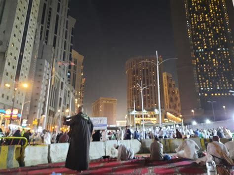 Mekka Saudi Arabien April Ein Sch N Aussicht Von Pilger