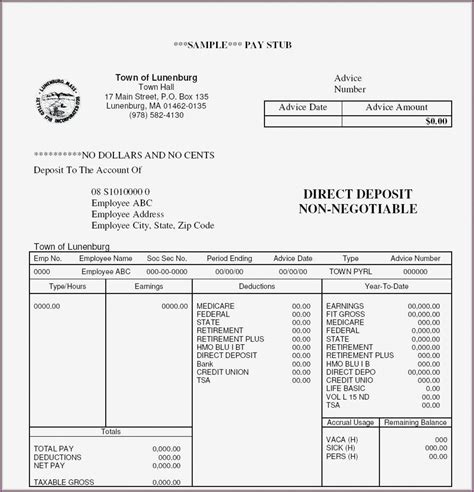 Excel Pay Stub Template Download - Template 1 : Resume Examples #djVaJBGb2J