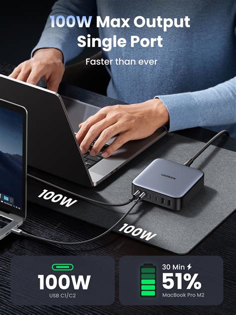 UGREEN Nexode 200W GaN Desktop Charger 6-Ports | UGREEN UK